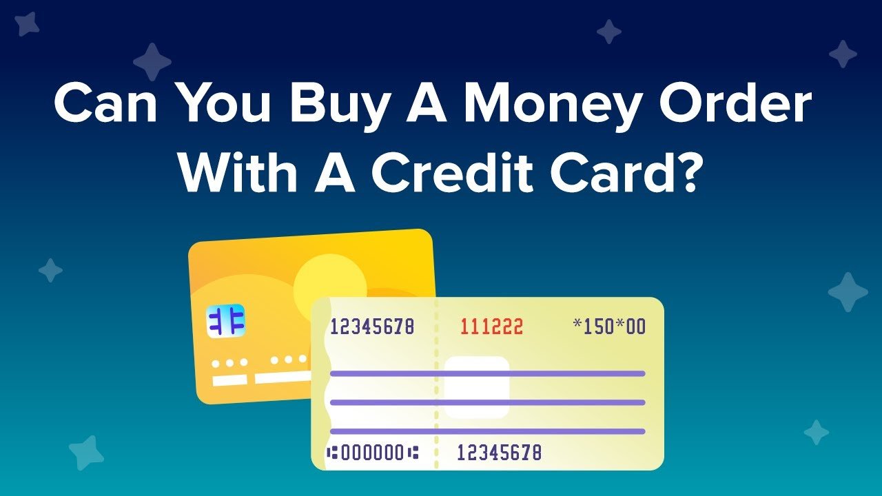 Can you buy a money order with a credit card?